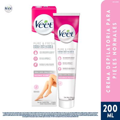 VEET CREMA DEPILATORIA CORPORAL PURE PIEL NORMAL 200 ML