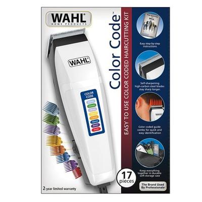 WAHL CORTADORA DE CABELLO COLOR CODE 17 PIEZAS 09155-2718