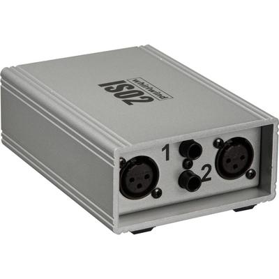 WHIRLWIND ISO-2 AISLADOR LINEA DUAL BALANCEADOR LINEA ISO-2