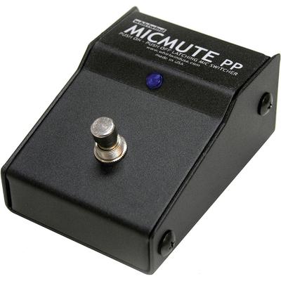 WHIRLWIND MICMUTE PP PUSH-ON/PUSH-OFF AUDIO SWITCH PEDAL MICMUTE PP