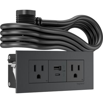 WIREMOLD PRODUCTS DASH FPC 2OL /1 USB A/C GRAFITO DASH FPC 2OL