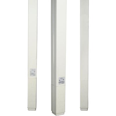 WIREMOLD TELE-POWER EXPRESS POLO ACERO BLANCO 10.3 PIES TELE-POWER EXPRESS
