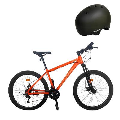 XCLUSIVE BICICLETA ALUMINIO ARO 27.5 NN + CASCO URBANO M