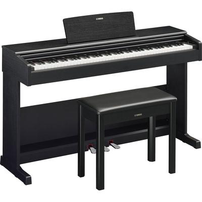 YAMAHA ARIUS YDP-105 PIANO DIGITAL 88 TECLAS BANCO NUEZ NEGRA PRINCIPIANTES YDP-105