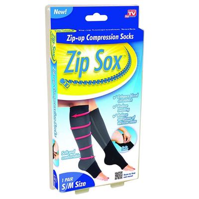 ZIPSOX MEDIAS DE COMPRESION PARA VARICES TALLA L