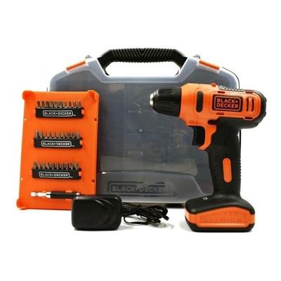 ATORNILLADOR BLACK+DECKER 12V 3/8 INALAMBRICO+MALETA 33 ACCS LD12SC-B2