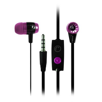 AUDIFONOS FIDDLER IN-EAR FD-080 CON MICROFONO MORADO