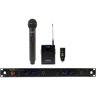 AUDIX AP42 PERFORMANCE SERIES SISTEMA INALAMBRICO DOBLE CANAL COMBO OM2 MANO LAVALIER ADX10