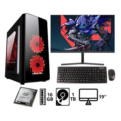 COMPUTADORA PC INTEL CORE I7 34GHZ RAM 16GB HDD 1TB MONITOR 19