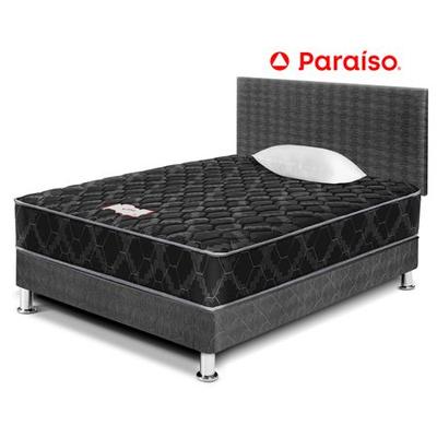 JUEGO DORMITORIO PARAISO CONSUL 1.5 PLAZAS + 1 ALMOHADA + PROTECTOR + CABECERA