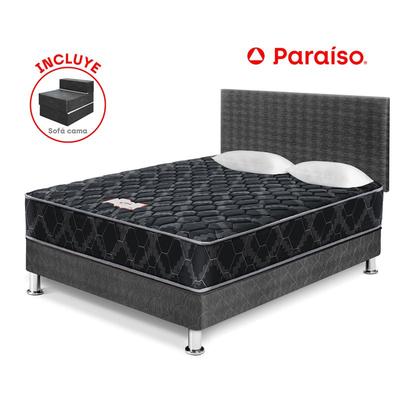 JUEGO DORMITORIO PARAISO CONSUL 2 PLAZAS + SOFA + 2 ALMOHADAS