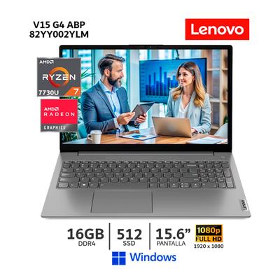 LAPTOP LENOVO V15 G4 AMD RYZEN 7-7730U 16GB-RAM-512GB-SSD-15.6-FHD