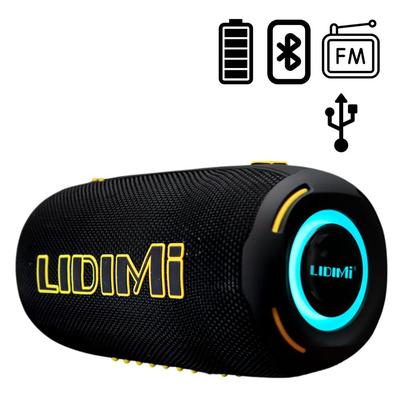 LIDIMI PARLANTE PORTATIL LD-S650 BT RADIO FM LUCES RGB