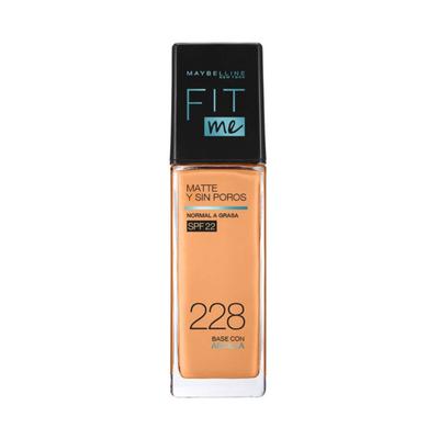 MAYBELLINE BASE LIQUIDA FIT ME MATTE + PORELESS 1.00 FL OZ 30ML