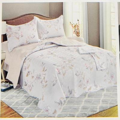 MINGJIA SET CUBRECAMA ALGODON 1.5 PLAZAS 4 PIEZAS