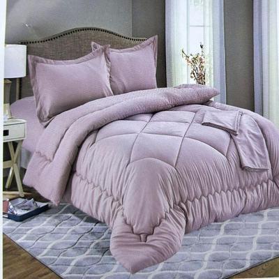 MINGJIA SET EDREDON QUEEN ANTIESTRES 100% ALGODON 5 PZ