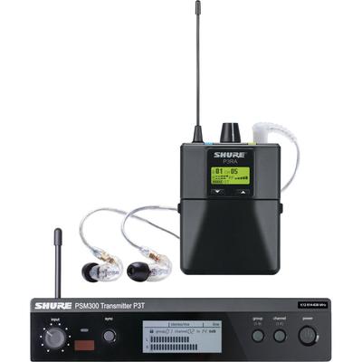 SHURE PSM 300 SISTEMA MONITOREO PERSONAL ESTEREO IEM H20 518-541 MHZ
