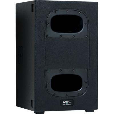 SUBWOOFER QSC KS112 2000W 12 ESPACIOS PEQUEÑOS SONIDO LIMPIO PORTATIL