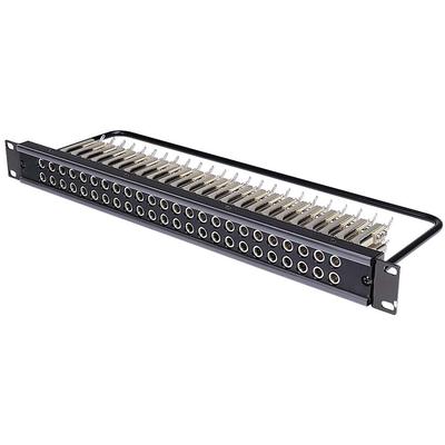 SWITCHCRAFT MT48NN PATCHBAY AUDIO 1/4 48 CONEXIONES 2X24 DISEÑO ROBUSTO NO NORMALIZADO