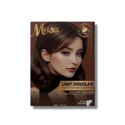 TINTE MUSA CHOCOLATE 5.4CH 25ML X 10 SACHETS