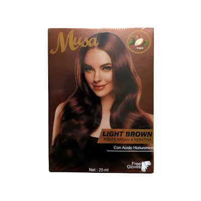 TINTE MUSA MARRON CLARO INTENSO 5.3 25ML X 10 SACHETS