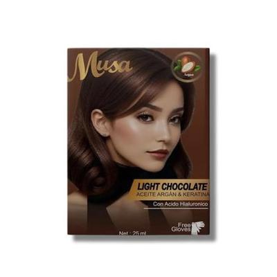 TINTE MUSA SHAMPOO CHOCOLATE OSCURO 1CH 25ML X 10 SACHETS