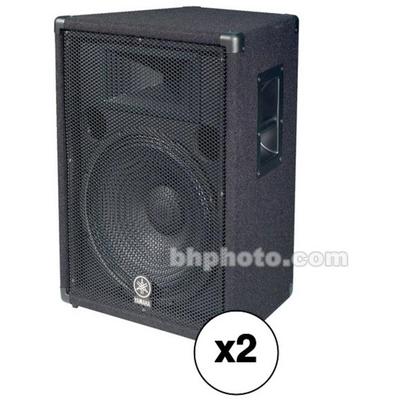 YAMAHA BR15 KIT ALTAVOCES PASIVOS 2 VIAS 400W ESCENARIOS VIVO TEATRO DJ WOOFER