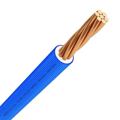 CABLE TW-80 PLUS 14 AWG 450-750V AZUL 100 METROS