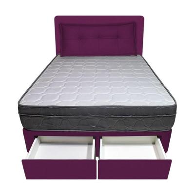 DORMITORIO BARAKA HOME TURIN 1.5 PLAZAS + 2 CAJONES + CABECERA + COJIN