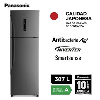 PANASONIC REFRIGERADORA TOP FREEZER NR-BT43PV1TD NO FROST 387L