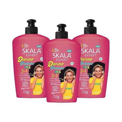 SKALA CREMA DE PEINAR DIVINO POTINHO PARA NIÑOS 250ML 3 UNIDADES