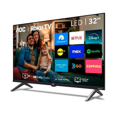 TELEVISOR AOC 32 PULGADAS HD SMART TV LED ROKU TV 32S5045