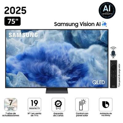 TELEVISOR SAMSUNG QLED 75 VISION AI SMART TV QN75Q8FAAGXPE