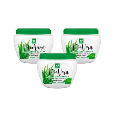 VENA CREMA TRATAMIENTO CAPILAR ALOE VERA 110GR 3 UNIDADES