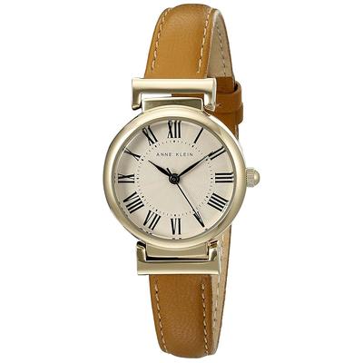ANNE KLEIN RELOJ MUJER CUERO GRIS PARDO ORO ROSA AK/2246CRHY