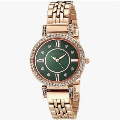 ANNE KLEIN RELOJ MUJER ORO ROSA VERDE AK/3761SVTT