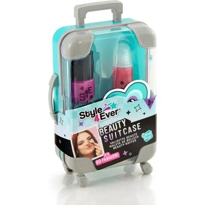 CANAL TOYS MINI SET MAQUILLAJE BRILLO LABIAL ESMALTE LAVABLE PARA NIÑAS