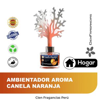 CIEN FRAGANCIAS AMBIENTADOR HOGAR MIKADO CORAL CANELA Y NARANJA 100ML