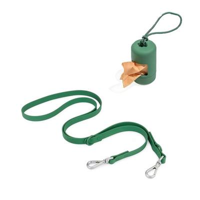 CORREA Y DISPENSADOR DE POOP BAGS PARA PERRO TALLA S