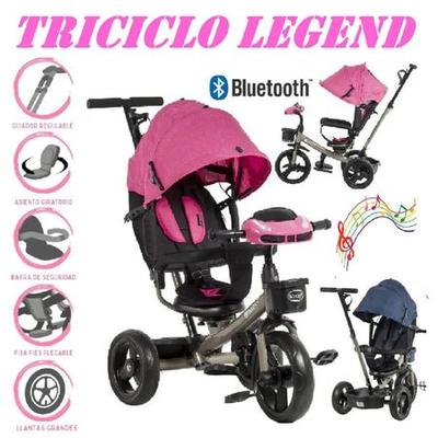 EBABY TRICICLO GUIADOR 3 EN 1 USB BLUETOOTH LEGEND EB362