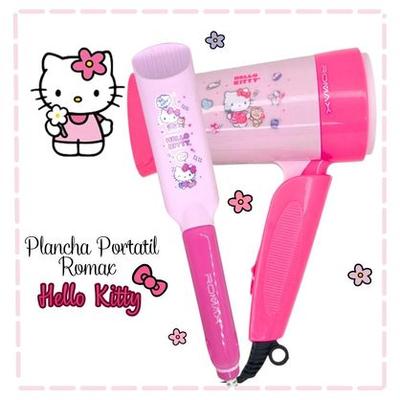 GENERICO COMBO HELLO KITTY PLANCHA + SECADORA CABELLO CB-PLSC