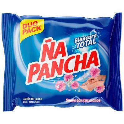 ÑAPANCHA JABON DE LAVAR ÑAPANCHA FLORAL 180G BOLSA 2UN