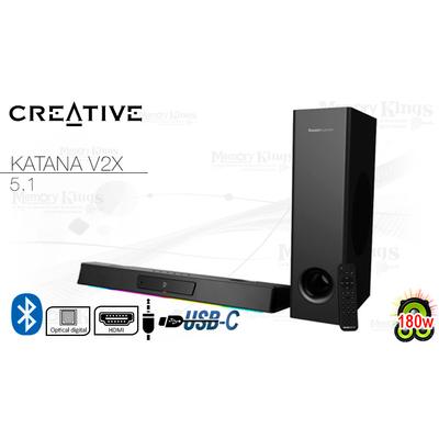 PARLANTE CREATIVE SB KATANA V2X 5.1 BLUETOOTH 180W