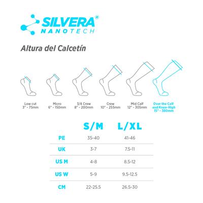 SILVERA NANOTECH CALCETIN COMPRESION DRESSZERO TALLA S