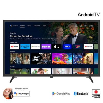 TELEVISOR JVC 32 ISDBT HD ANDROID 11 OS SMART TV LT-32KB127N