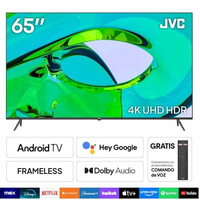 TELEVISOR JVC 65 PULGADAS 65KB608 4K UHD ANDROID TV