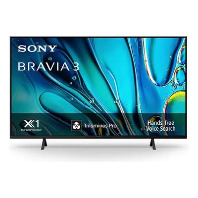 TELEVISOR SONY 50 PULGADAS K-50S30 BRAVIA 3 GOOGLE TV 4K ULTRA HD Y HDR
