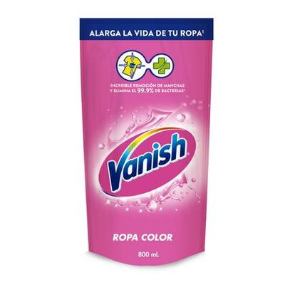 VANISH QUITAMANCHAS LIQUIDO ROPA COLOR 800ML