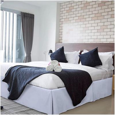 NUBE HOGAR FALDON DE TARIMA 1 PLAZA ELEGANCE DRILL 35 CM
