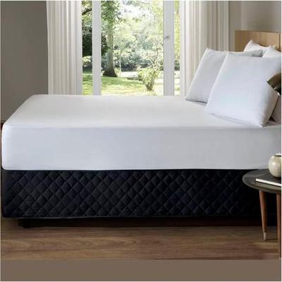 NUBE HOGAR FALDON DE TARIMA QUEEN 152CM X 203CM QUILTED ROMBOS 30CM